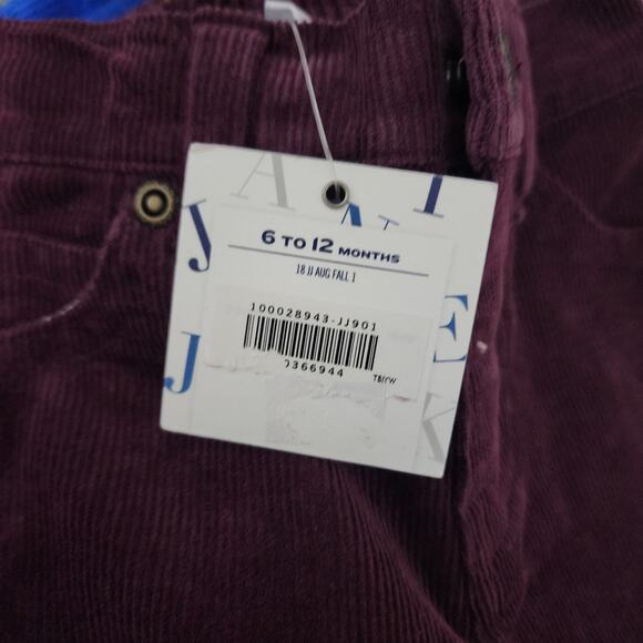 new janie and jack Purple corduroy pants size 3 - Picture 5 of 5